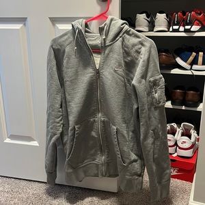 Nike Grey Mens Hoodie